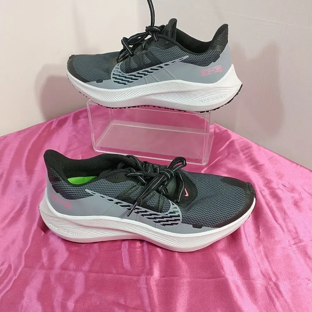 Nike Winflo 7 Shield Men's Shoes Size 7.5 CU3870-403 Excellent Condition